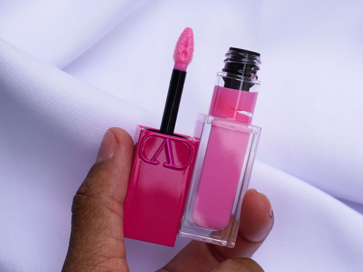 Valentino's Puffer Gloss Gave Me Plump Lips and Vivid Color