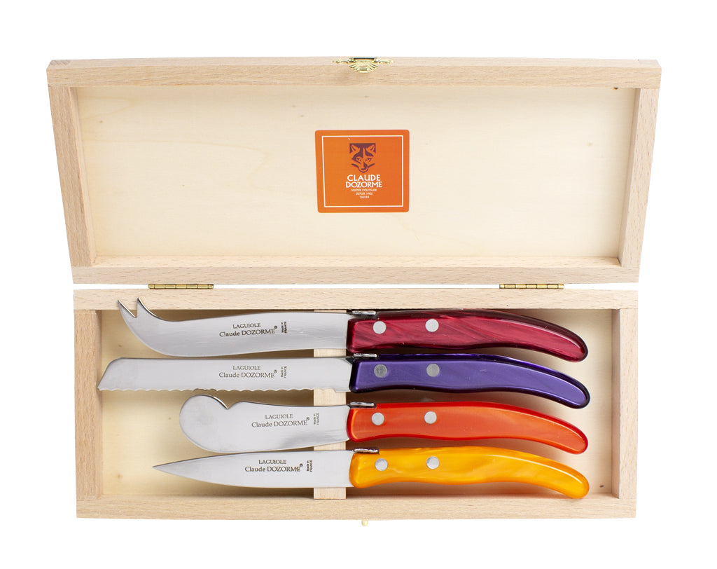 Laguiole Claude Dozorme Berlingot Four Piece Breakfast Set – Bon