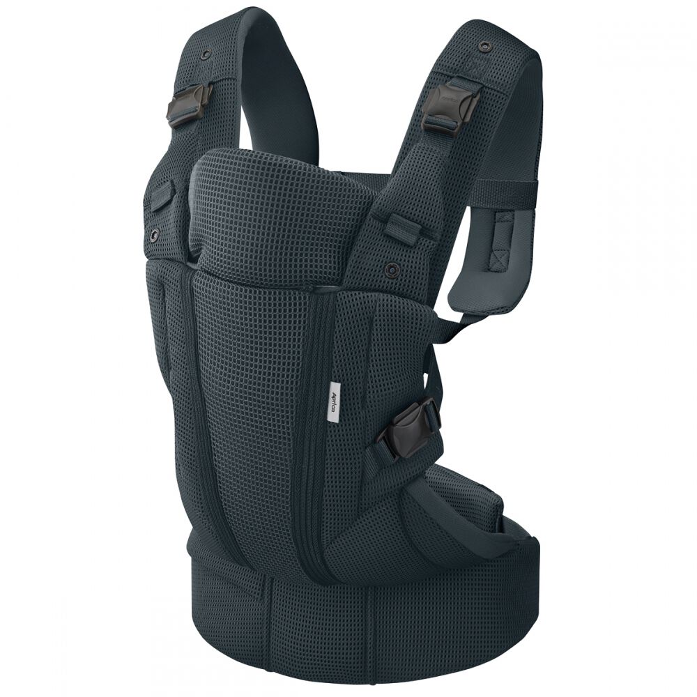 Aprica アップリカ ラクリス AB (ネイビー) 抱っこ紐 新生児タテ対面