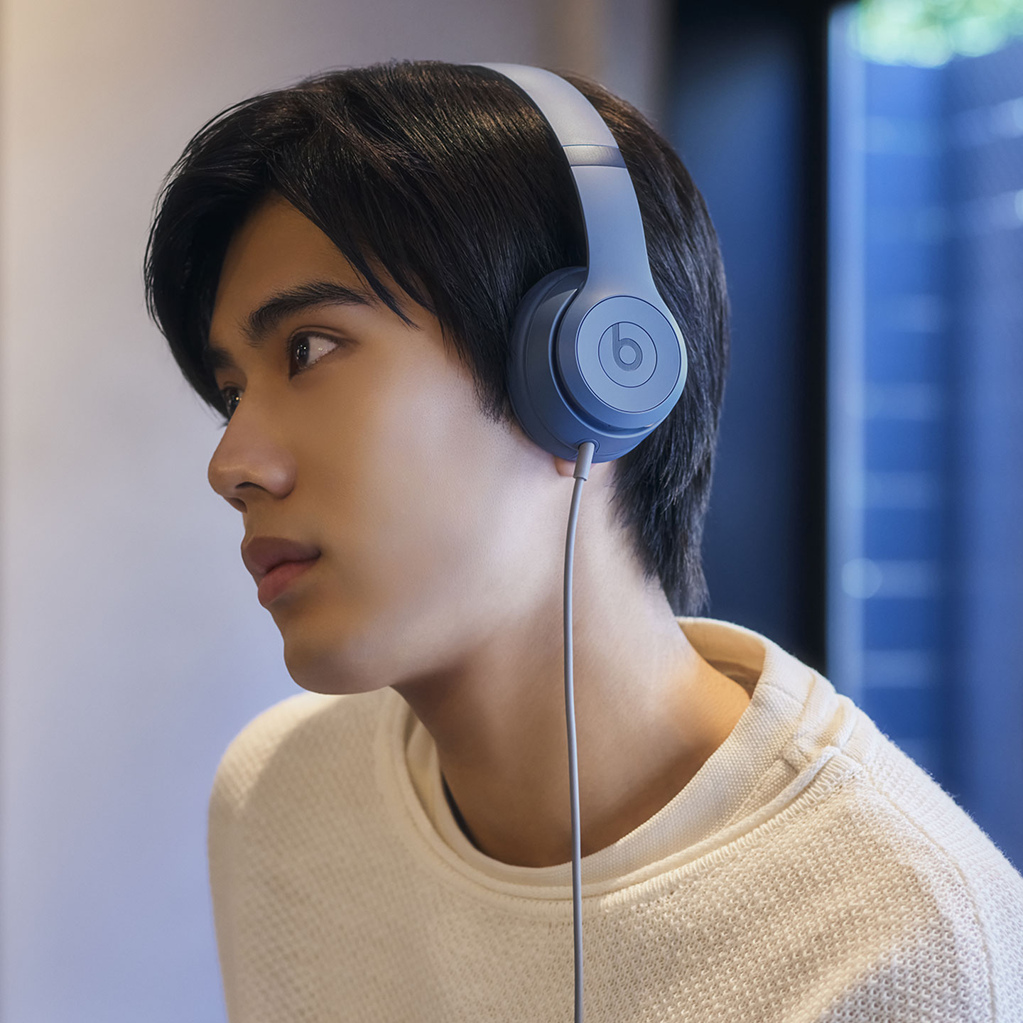 Beats Solo 4 - オンイヤーワイヤレスヘッドフォン - スレートブルー