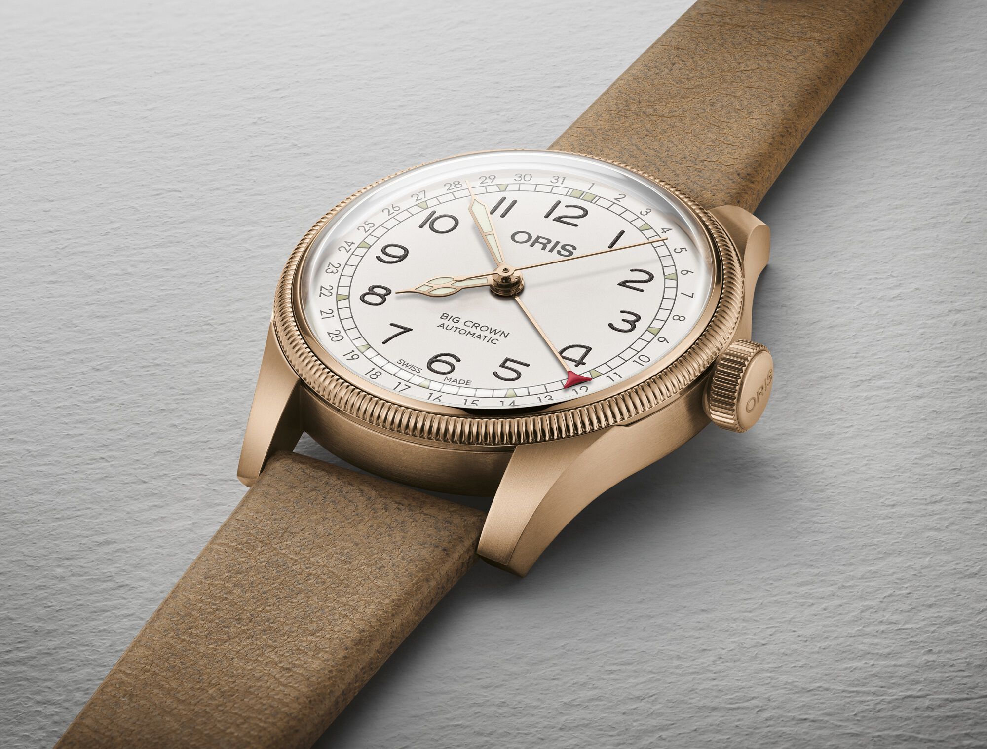 Oris Big Crown Father Time Limited Edition White Dial, 40mm