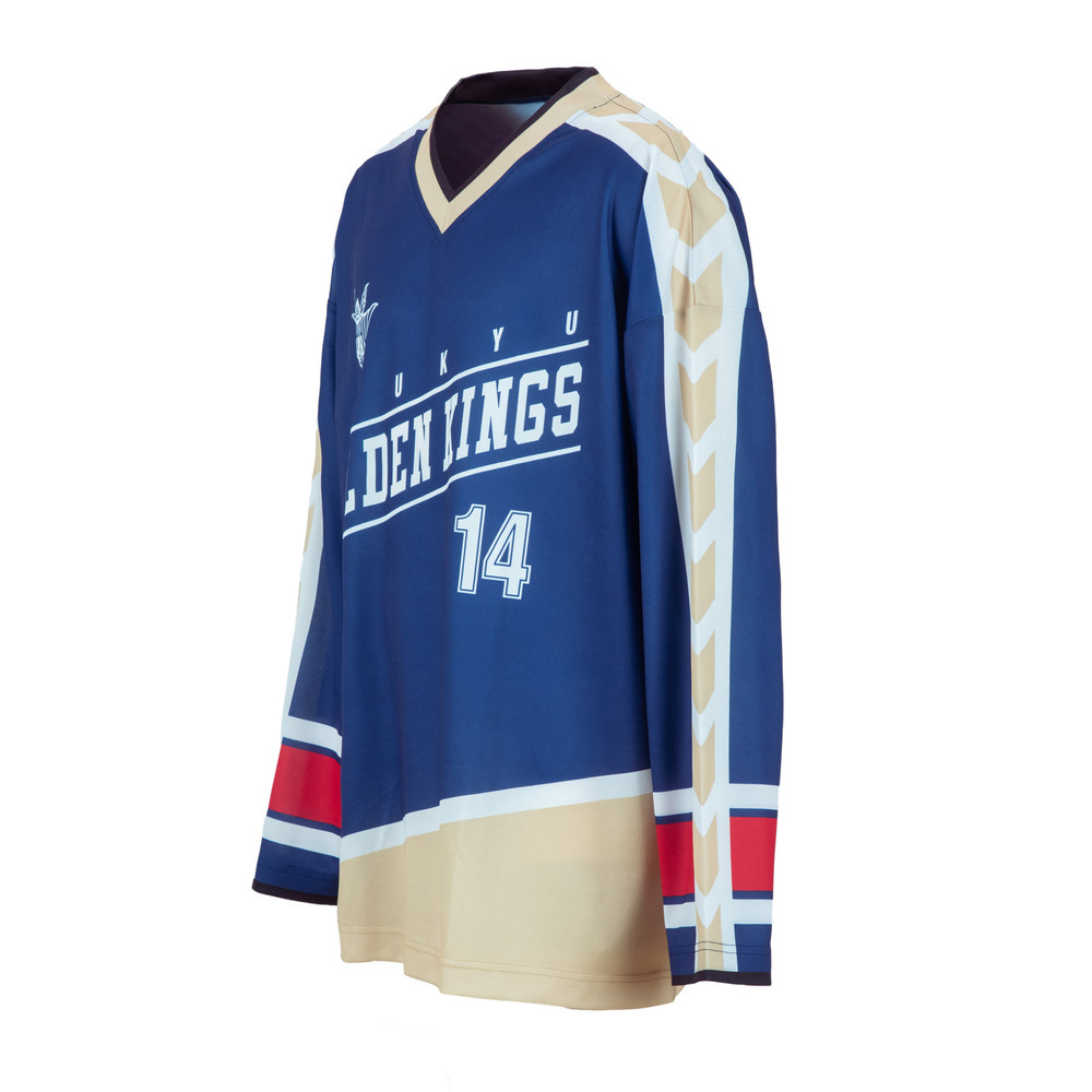 新商品】25-26選手ナンバーホッケーシャツ｜琉球ゴールデンキングス｜B