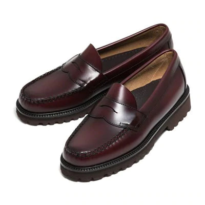 11711D LARSON / CHOCOLATE (RUBBER SOLE) - G.H.BASS