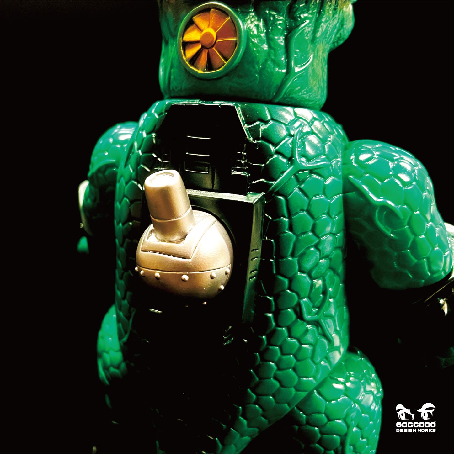 抽選販売商品】気合ダイナソー -Green- ｜ ゴッコドウ official website