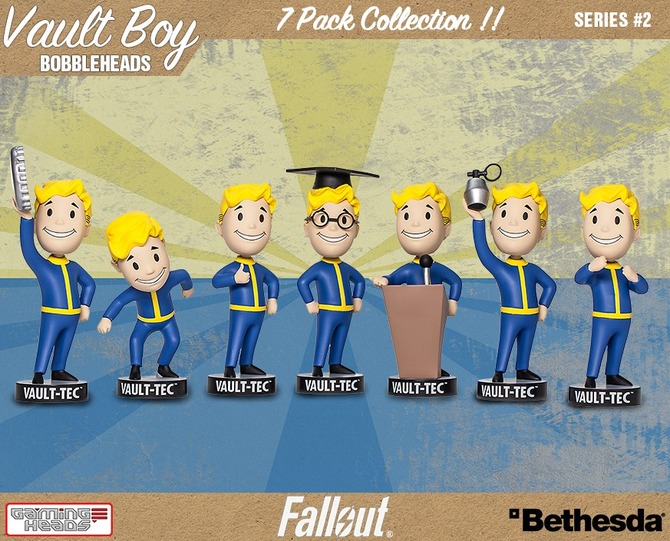 カリスマなど7種の『Fallout 4』ボブルヘッドシリーズ第2弾が海外発売