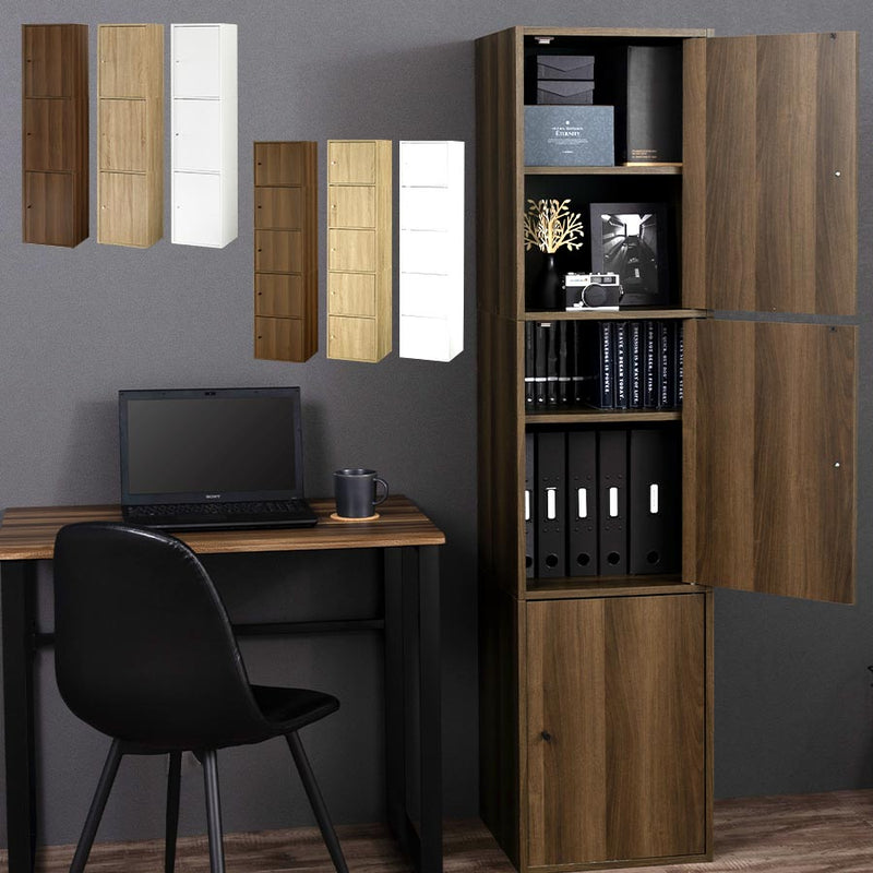 扉付き収納ボックス 本棚 ラック 扉付き収納 おしゃれ ぼん家具