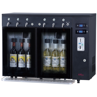 ファンヴィーノ コイン式ワインSakeサーバー 6本用 (SC-6T)/ワインも