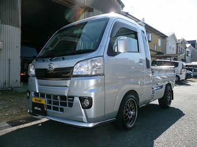 ハイゼットトラック（S500P／S510P）ボルトオンターボ お客様車両装着