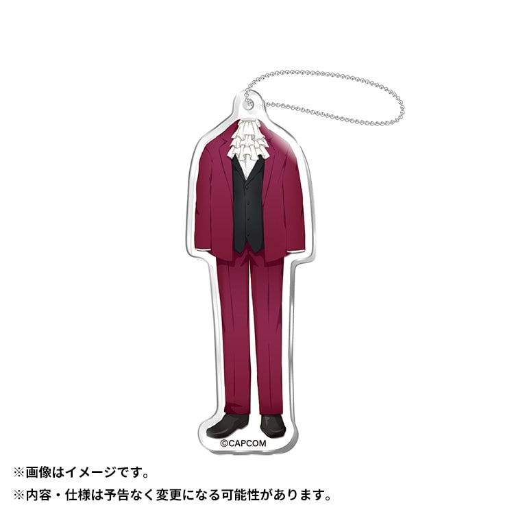 イーカプコン |衣装アクリルキーホルダー 逆転裁判 御剣 怜侍(御剣