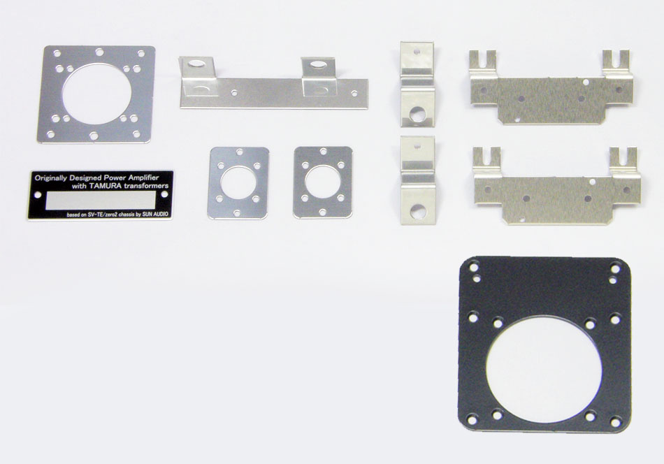 タムラトランス専用パワーアンプシャーシKIT SV-TE/zero2／サン
