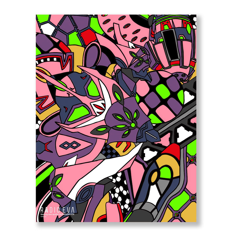 複製原画・キャンバスアート/RADIO EVA Canvas Art | EVANGELION STORE
