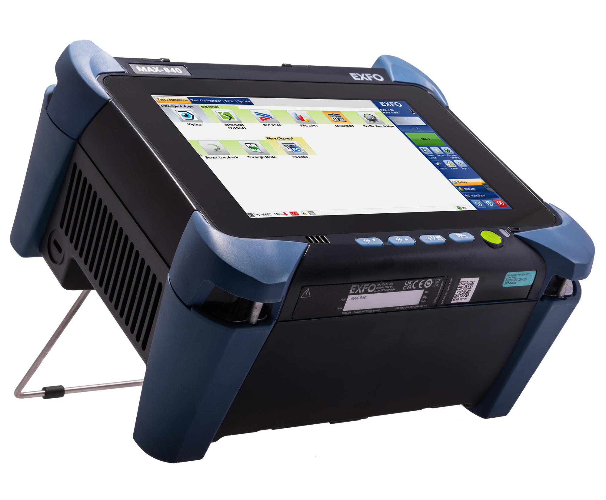 MAX-840: Compact, Upgradeable 400G Ethernet Tester | Flexible 1G