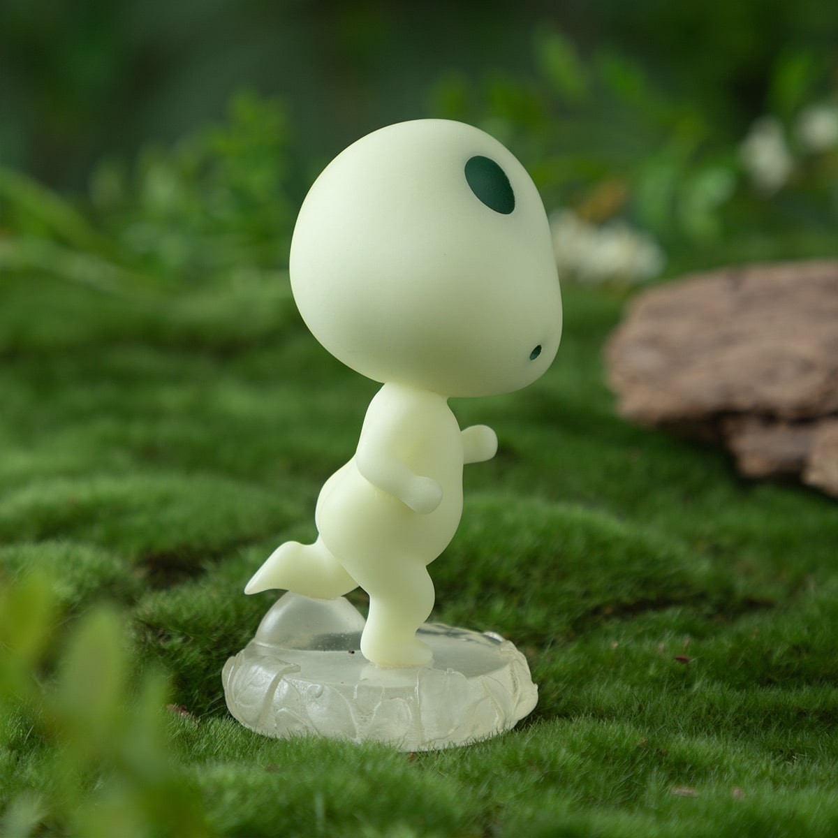 もののけ姫 コダマの置物 ぽってりコダマ | どんぐり共和国そらのうえ店