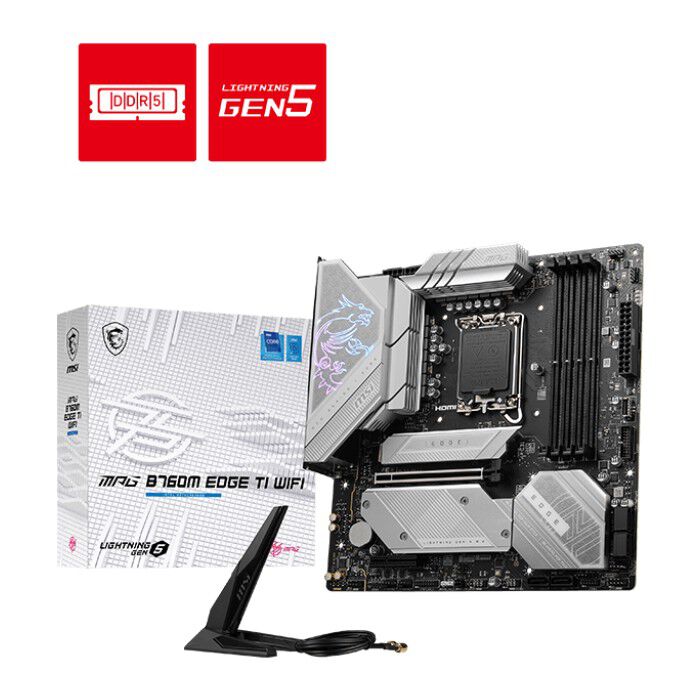 MSI MPG B760M EDGE TI WIFI (B760 1700 MicroATX) ｜ パソコン通販の