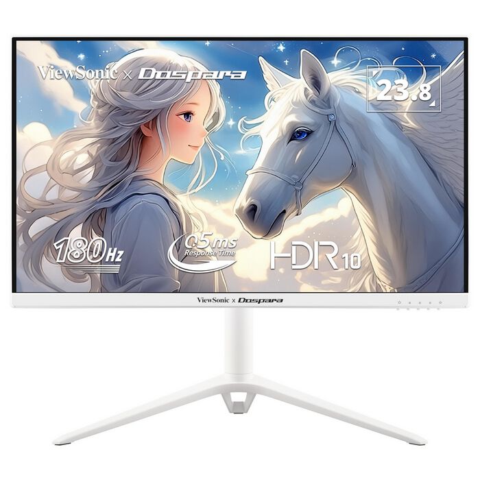 ViewSonic VX2428J-W-7 (23.8インチワイド 液晶モニター ホワイト