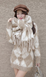 アーガイルニットアンサンブル – Darich (ダーリッチ)