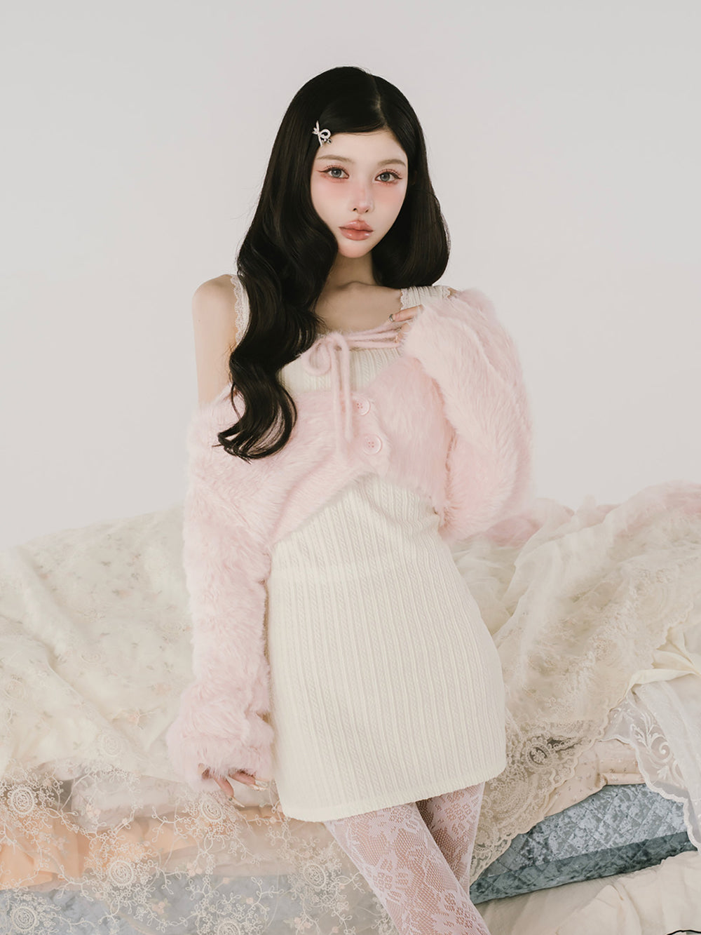 ケーブルニットソーセットミニワンピース – Darich (ダーリッチ)