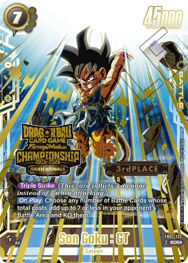 CHAMPIONSHIP 2025-2026 GRAND FINALS | Dragon Ball Super Card Game