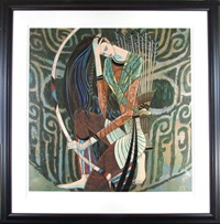 ティンシャオカン（丁紹光）｜シルクスクリーン格安販売｜ギャラリー