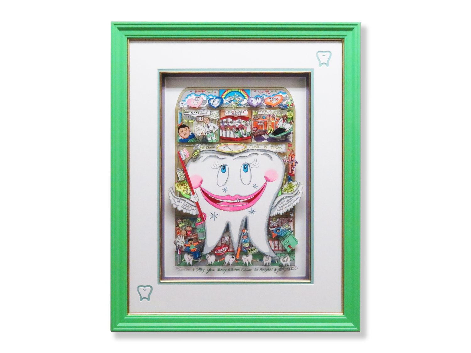 3Dアート：エンジェル・トゥース｜チャールズ・ファジーノ公式サイト