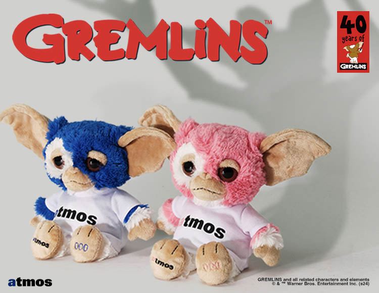 アトモス × ニキ × グレムリン 「ギズモ」のぬいぐるみが登場