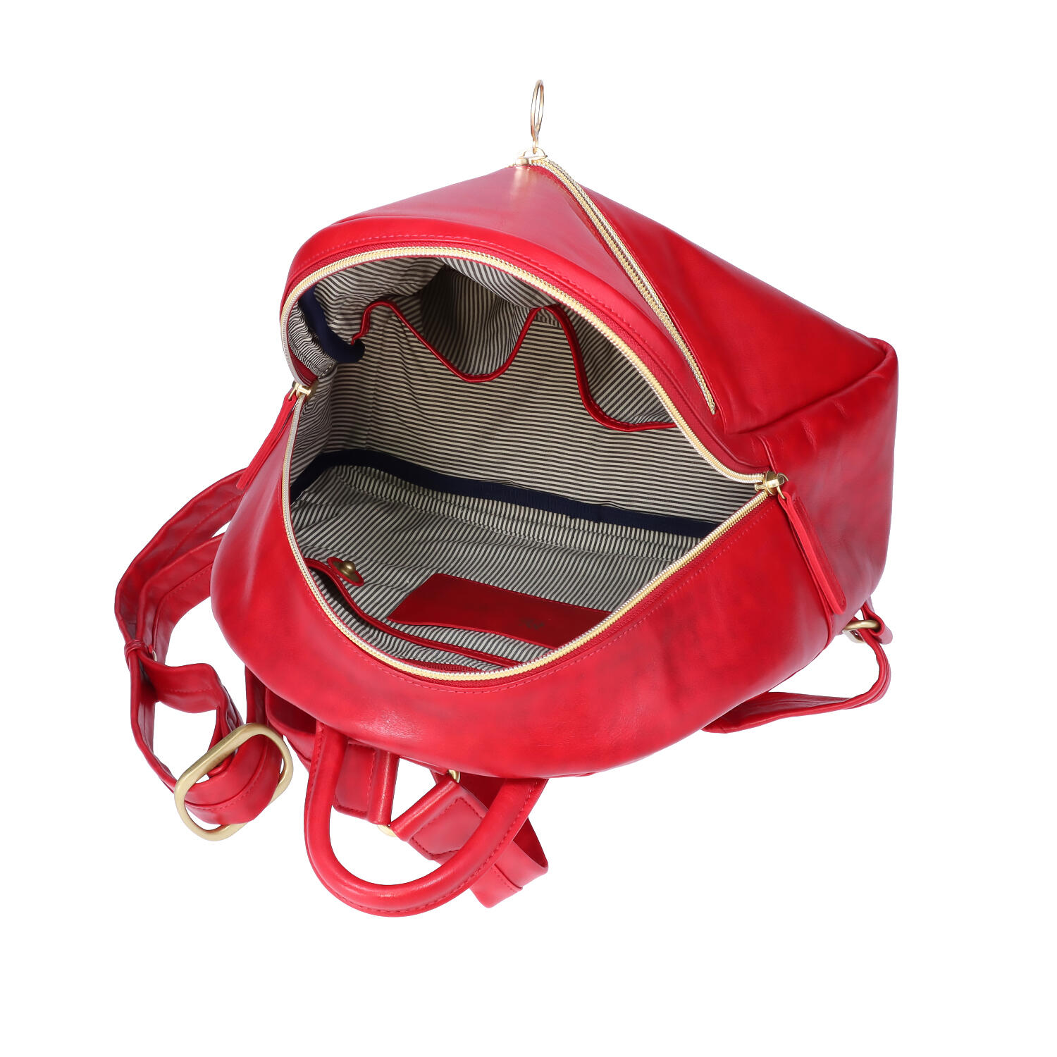 大理石柄 撥水 軽量 牛革 リュックサック | エールック株式会社