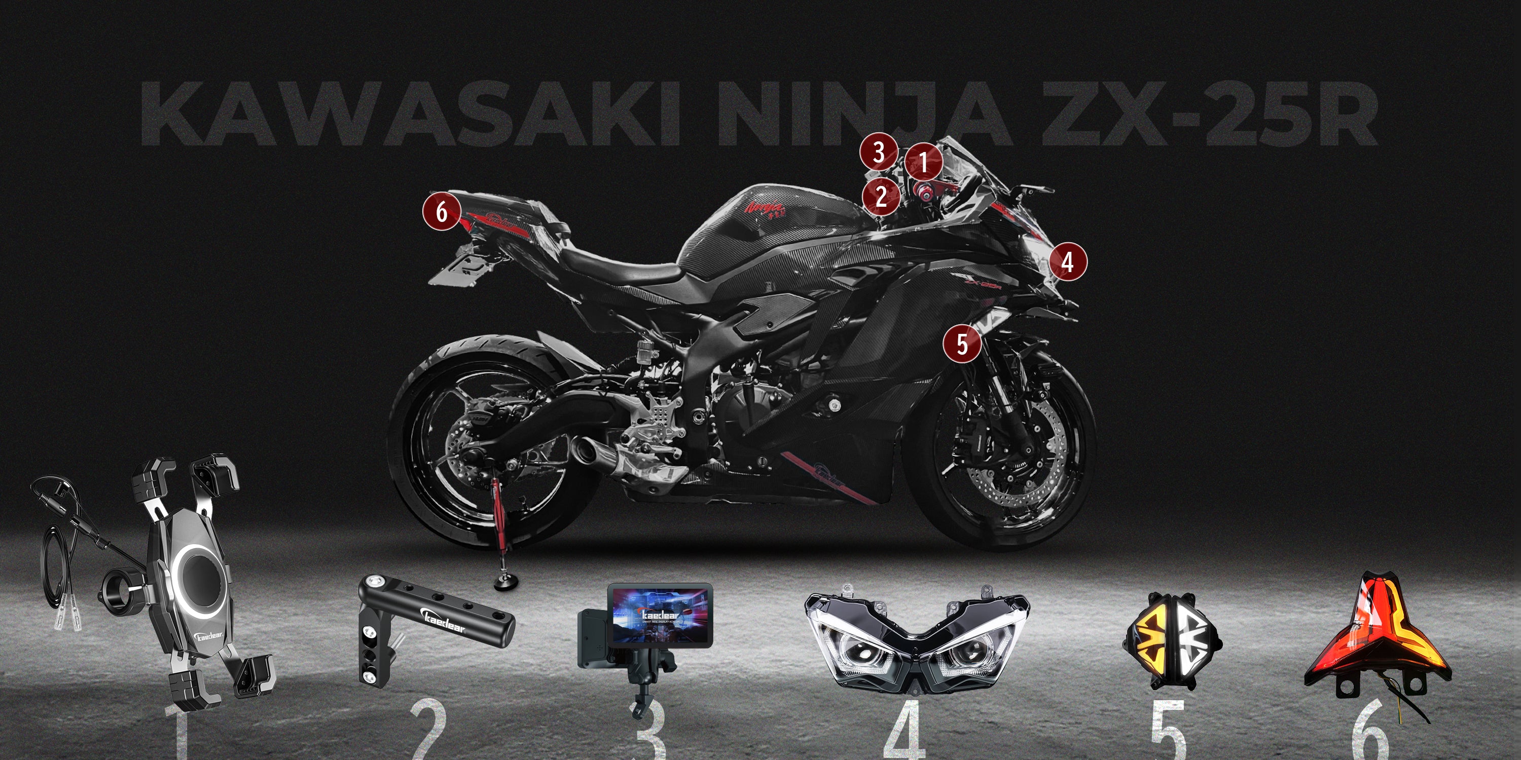 NINJA ZX-25R おすすめ製品 – 株式会社Kaedear【カエディア公式