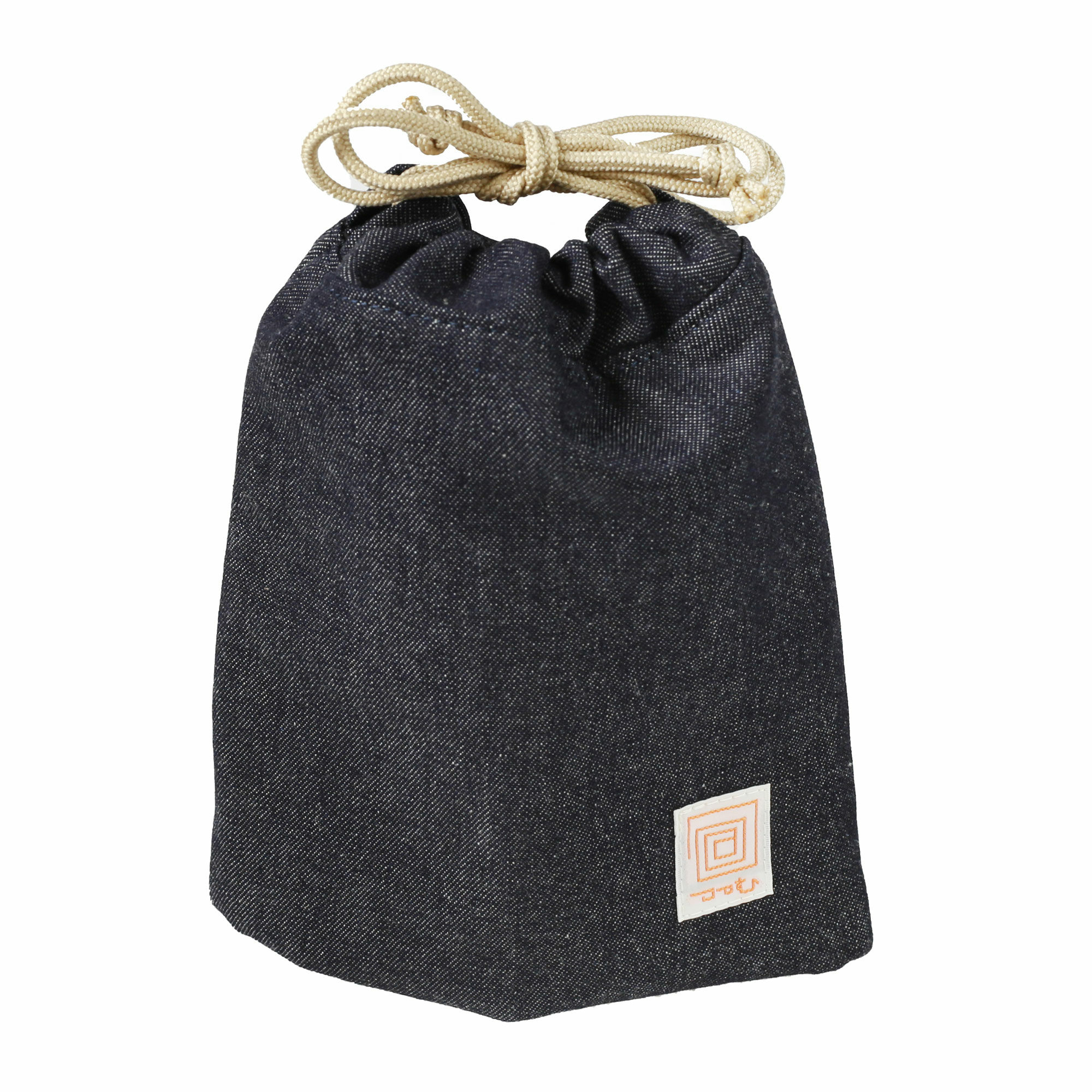 包〈つつむ〉巾着ポーチ プレミアムデニム | ケンコー・トキナー