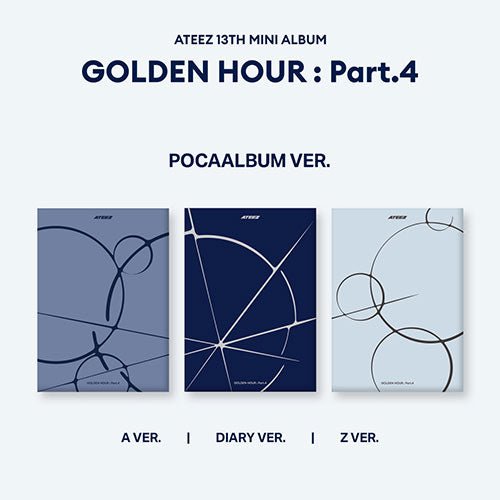 ATEEZ GOLDEN HOUR : Part.4 POCAALBUM Ver. (A / Diary / Z) | Pre