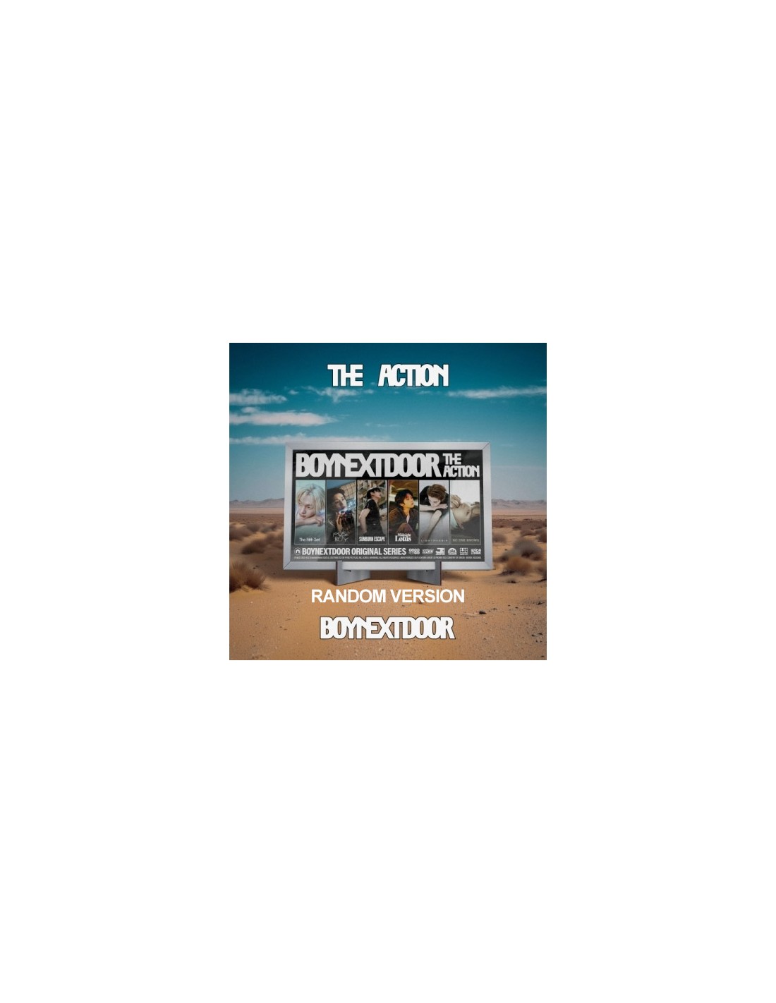 Frame] BOYNEXTDOOR 5th EP Album - The Action (Random Ver.) CD