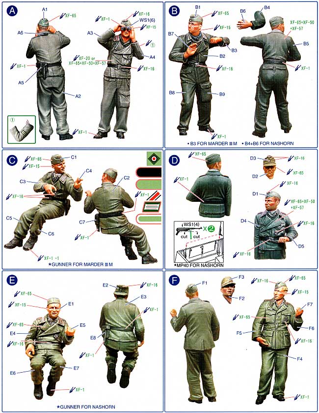 1/35 ミリタリー ドイツ自走砲兵セット Vol.2 トライスターモデル