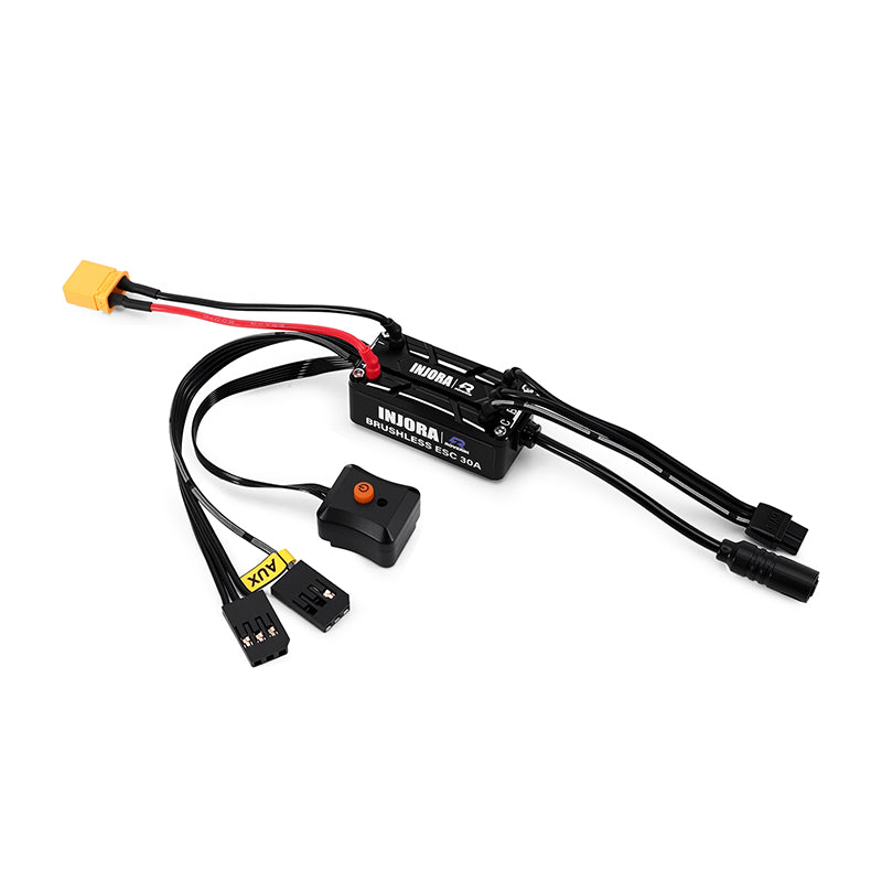 INJORA Roverin M30 G2 FOC Sensored Brushless ESC & Motor for 1/18