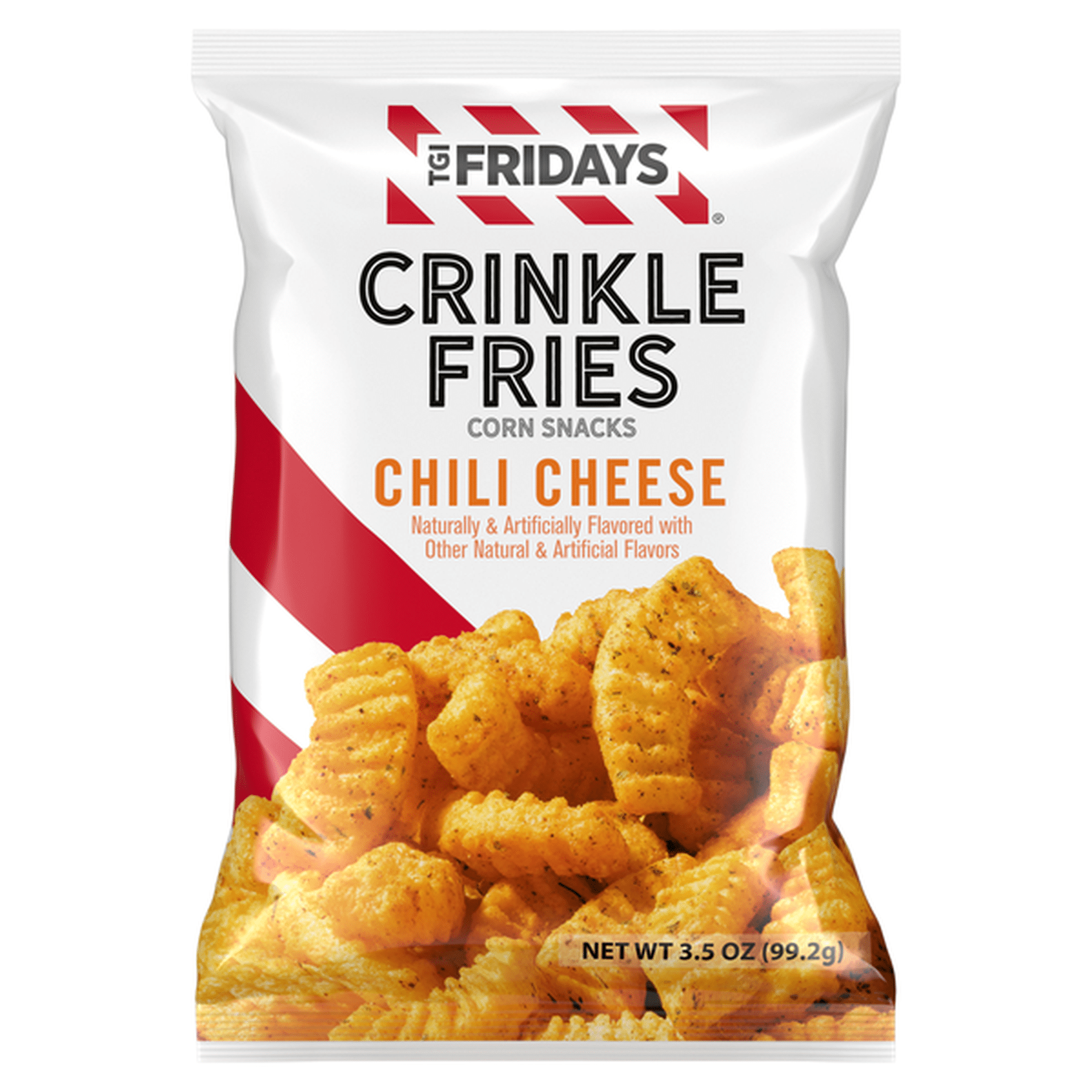 TGIF Chili Cheese Crinkle Fries Corn Snacks (3.5 oz) Delivery or