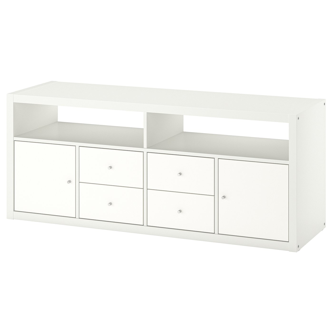 KALLAX TV storage combination, white, 573/4x153/8x231/2