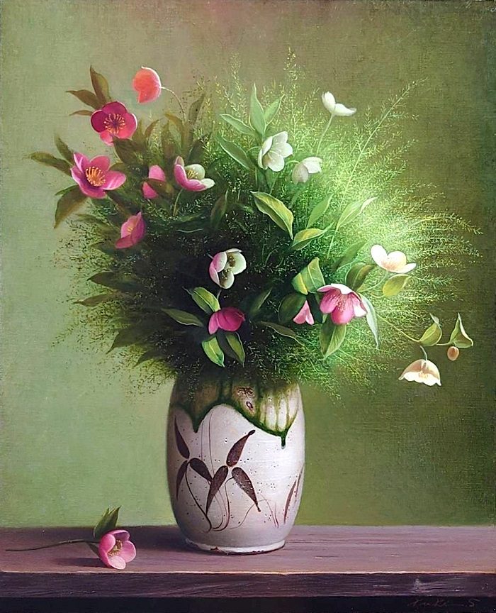 九鬼三郎 油彩画展 ～古陶と花を描く～ | 美術 | 福岡三越 | 三越 店舗情報