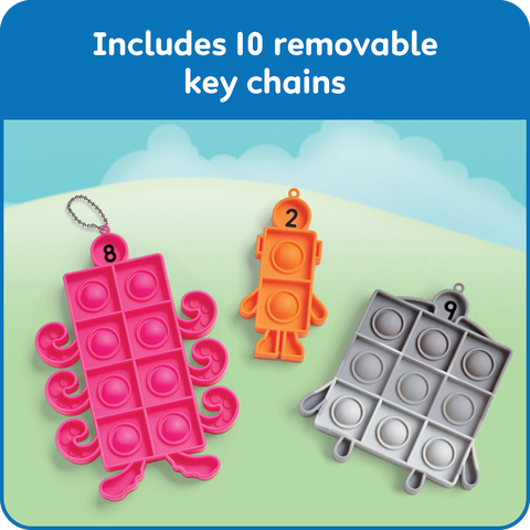 Numberblocks® Sensory Bubble Poppers