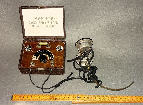 値下げしました！ 鉱石ラジオ Radio Gareth Spenser (米製) 【公式通販】