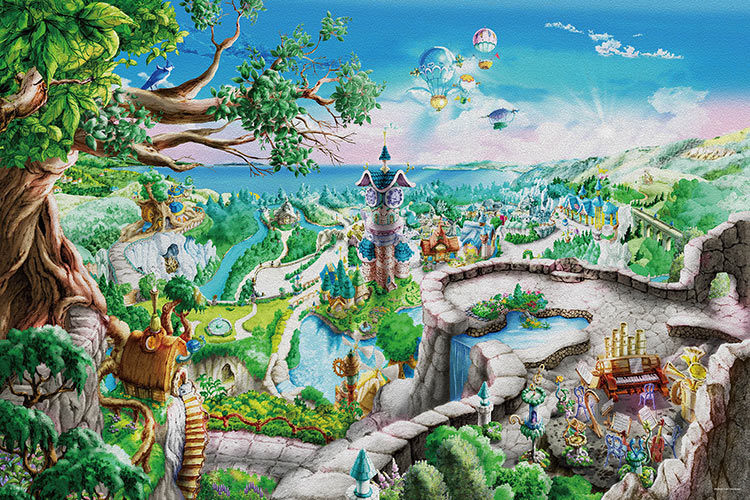 YAM-10-1480 八木 大 モーニングワールド 1000ピース やのまん の商品