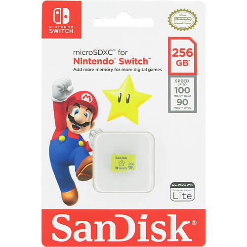 OEMPCWorld.com: SanDisk 256GB Nintendo Switch SDSQXAO-256G-GNCZN