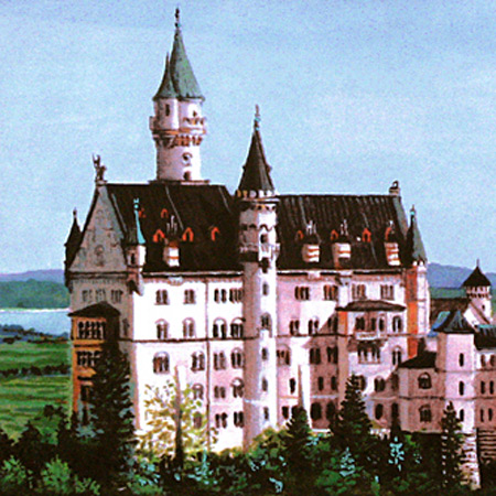 ヒロヤマガタ ノイシュバンシュタイン城 | 絵画など美術品の販売と買取