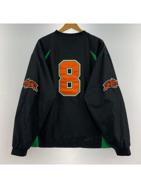 Supreme ジャケット warthog warm up pullover 黒 (L)｜商品番号