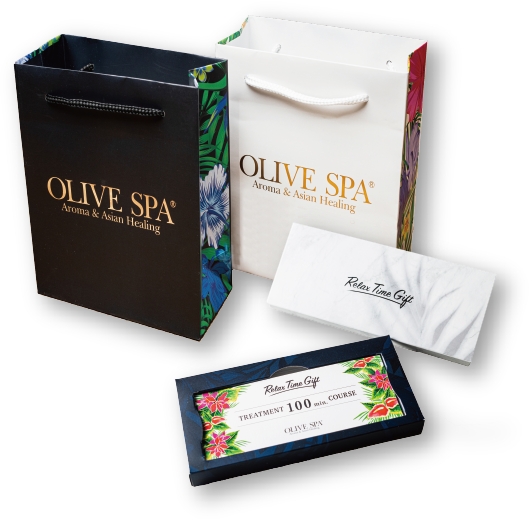 オリーブスパ リラックスタイム ギフト｜OLIVESPA RELAX TIME GIFT