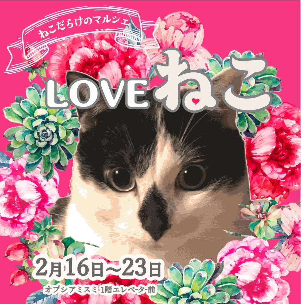 イベント終了】Jibun-Style ねこだらけのマルシェ『LOVEねこ』開催