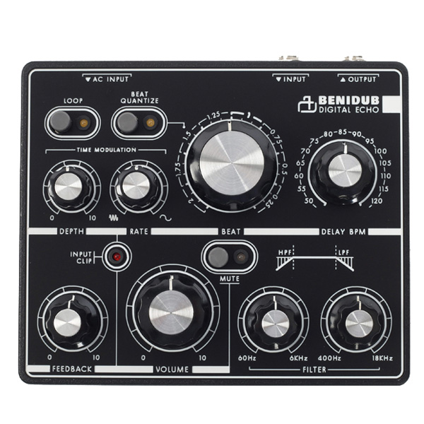 Benidubよりライブに使える高品質なディレイエフェクター「DIGITAL