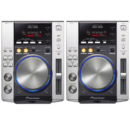 整備・清掃済み】CDJ-200 2台セット パイオニア Pioneer 定番 整備