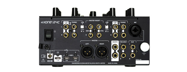 ALLEN&HEATH/DJミキサー/XONE:24C【XONE24C】