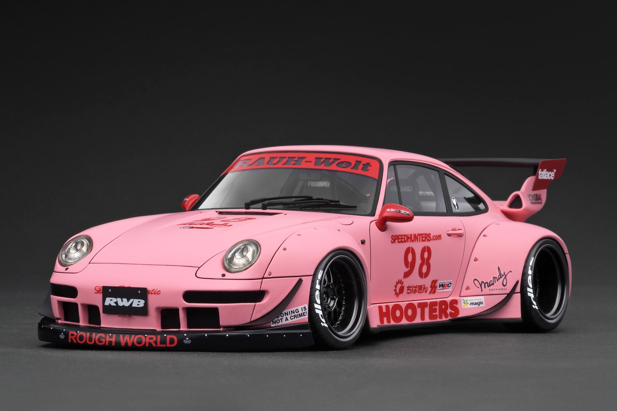 イグニッションモデル 1/18 PORSCHE 993 RWB Pink Pig Ignition Model