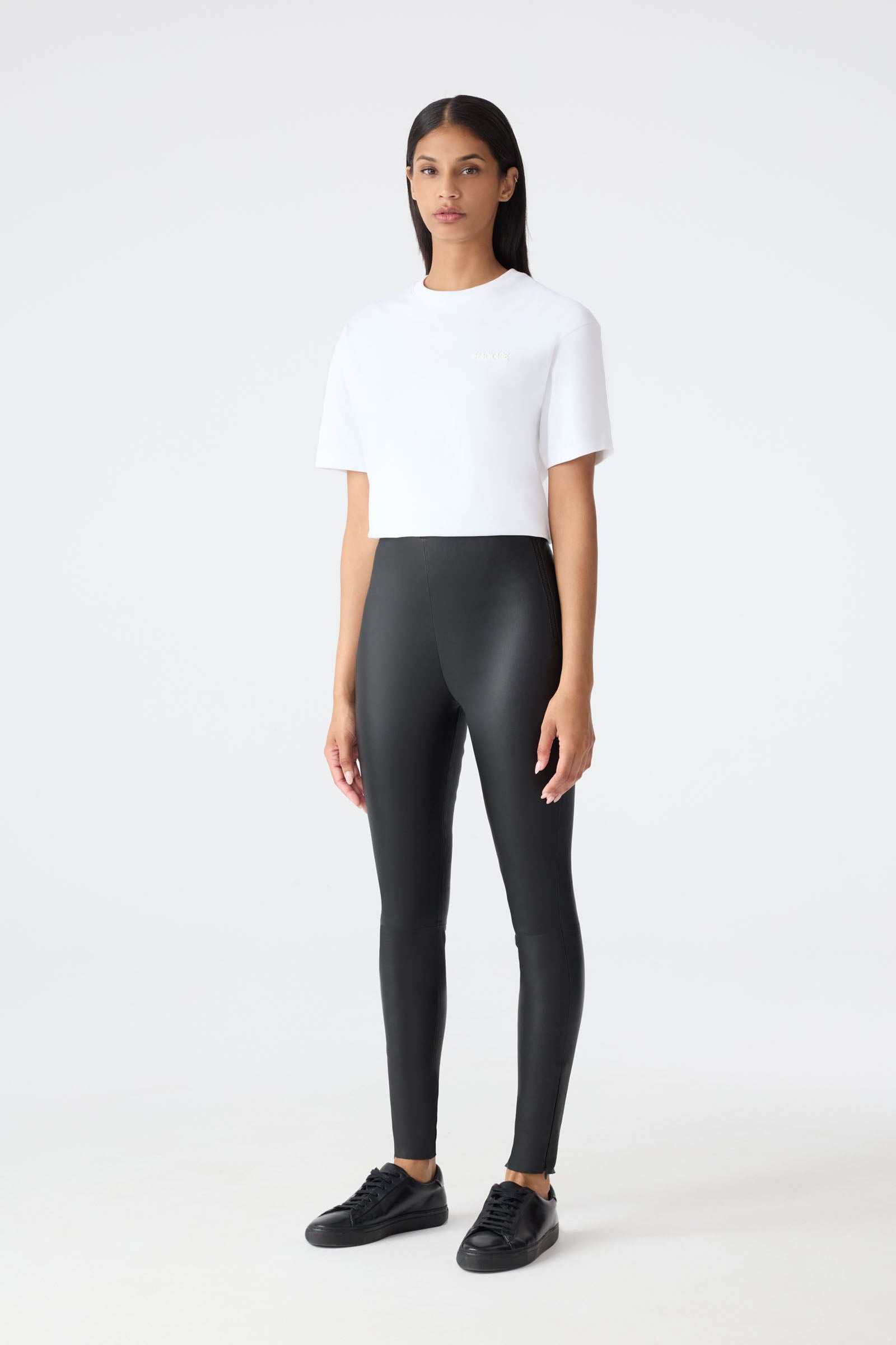 NAVI-Z Fitted Lamb Leather Legging for Women | Mackage US