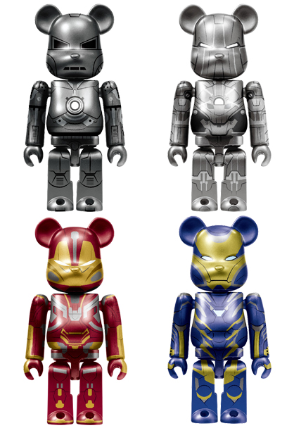 ラストワン賞】BE@RBRICK アイアンマン Mark5 0213-013 MEDICOM TOY