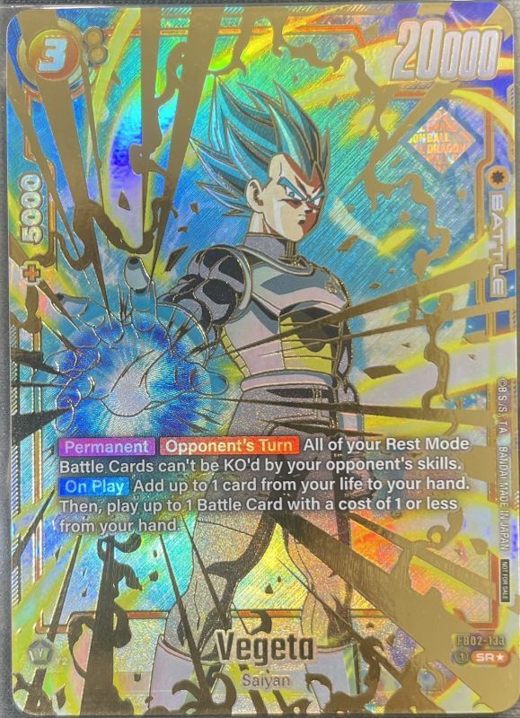 PSA10 ドラゴンボール超カードゲーム 英語版 BT18-128 レリーフ加工